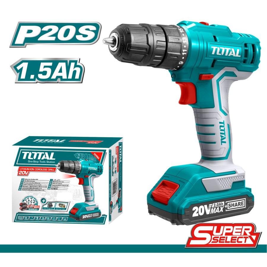 Drill inalámbrico 20V 3/8" (Sin Percutor)