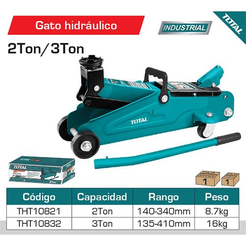 Gato hidráulico de patín 3 ton