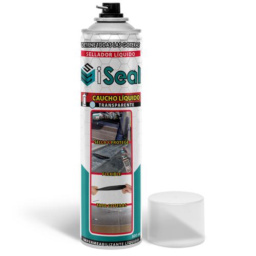 Iseal transparente sellador flexible en spray 500Ml