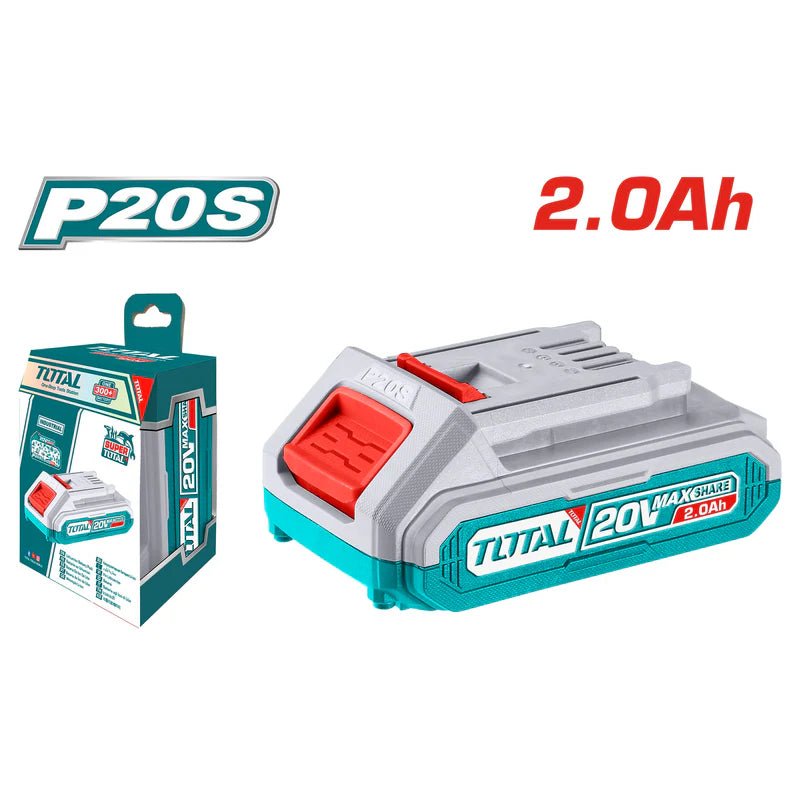 Batería 20V Inalámbrica Litio 2.0 Ah TOTAL