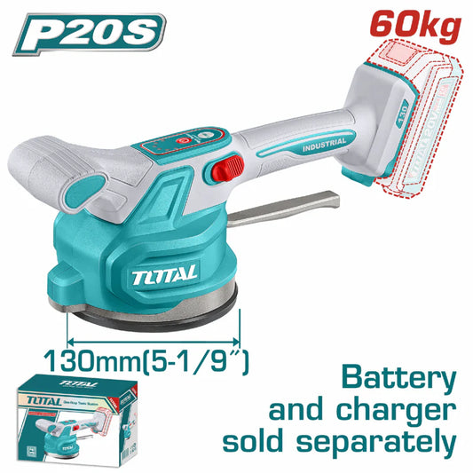 Vibradora Para Baldosas Azulejos Inalámbrica 20V 0-10000Rpm Capac 60Kg No Incluye Batería y Cargador.