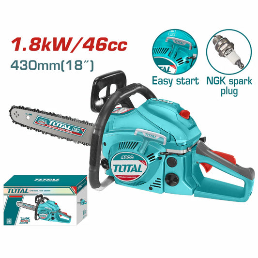 Motosierra 46 Cc 1.8 Kw. 3100 (+/- 300) Rpm. De 18".