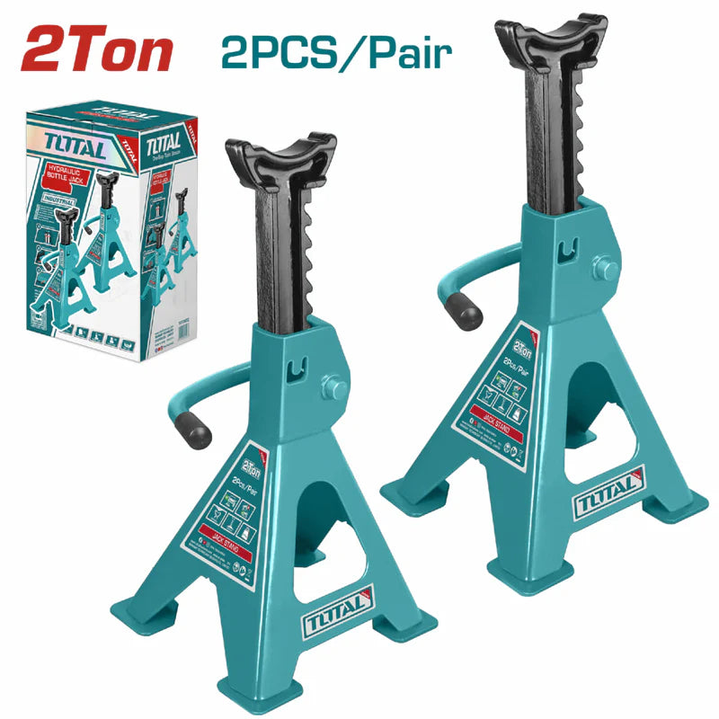 Gatos De Soporte 2 Ton. Alt. Min: 250Mm. Alt. Max: 380Mm. Se Vende En Par. Jack Stand