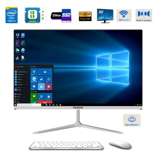 Computadora All In One Todo En Uno De Escritorio Intel I5 16GB RAM, 256GB SSD Pantalla 23.6”