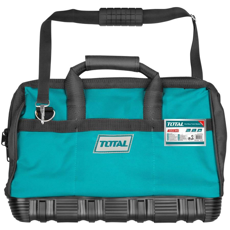 Bolso maletín de herramientas TOTAL De 16" con capacidad 20Kg.