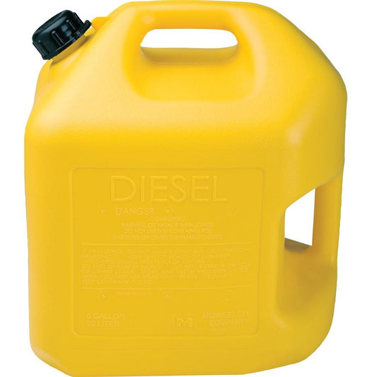Recipiente para diesel de 5 galones. Incluye boquilla