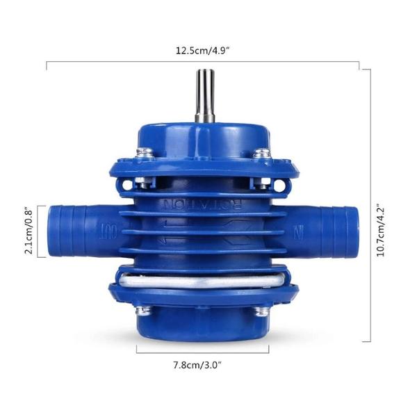 Mini bomba de agua para taladro