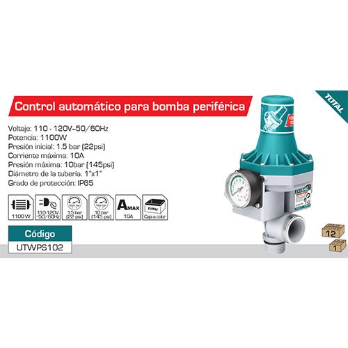 Control automático bomba periférica