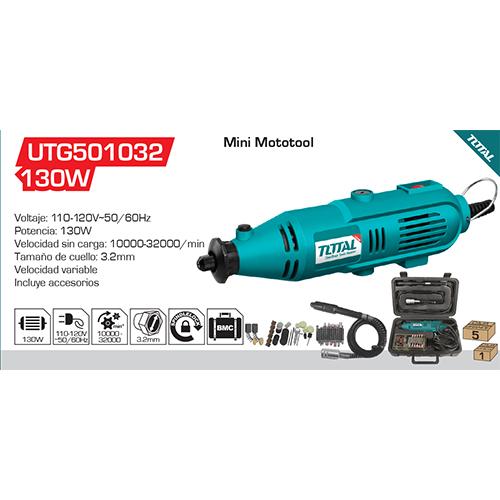 Mini motor tool Total 110V-120V~60Hz 130W